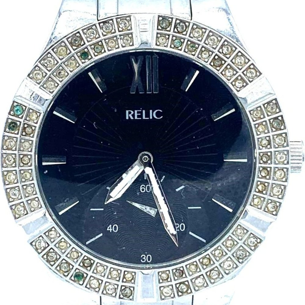 Men’s RELIC watch Stainless Steel Needs New Battery
